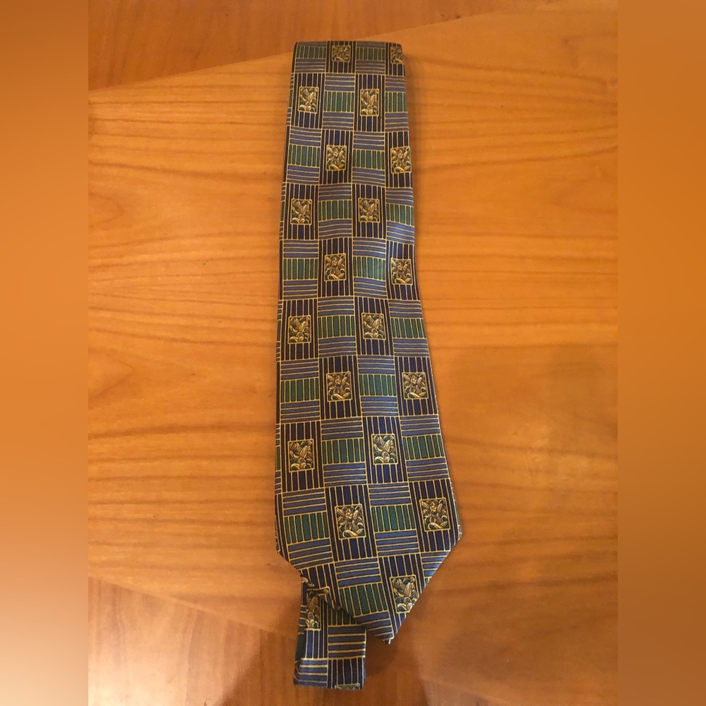 BURBERRYS vintage silk tie.